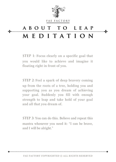 "About To Leap" by Dr Franky Dolan