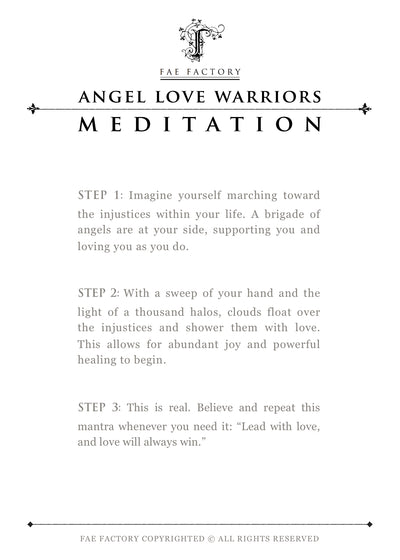 "Angel Love Warriors" by Dr Franky Dolan