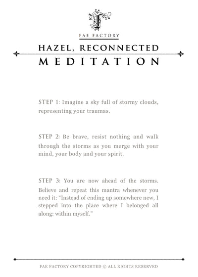 "Hazel, Reconnected" by Dr Franky Dolan